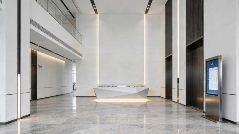 合肥6000㎡辦公樓設計：現代簡約風加智能系統，高效辦公首選